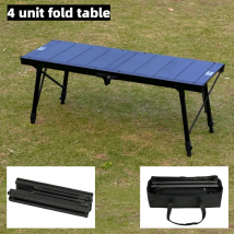 Outdoor Camping IGT Tisch IGT 4-Einheiten Tisch Tragbare Aluminiumlegierung Ultraleicht Klapp Camping Schreibtisch BBQ Picknick IGT Tisch Neu