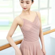 Ballet Skirt Adult Dress Classic Dance Costume Swimsuit for Dancing Camisole Mesh Leotard Leotards For Women