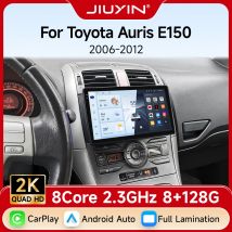 Radio para Auto Android 15 para Toyota Auris E150 2006 2007 2008 2009 2010 2011 2012 Reproductor Estéreo Multimedia Inalámbrico Auto Carplay DVD