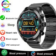 2025 Nuovo Smart Watch da uomo HD Bluetooth chiamata Sport Fitness Tracker Orologio frequenza cardiaca monitoraggio della salute del sonno Smartwatch per HAIWEI