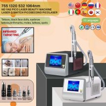 Top Qualität Q Switch Nd Yag Tattoo Entfernung & Haut Verjüngung Schwarz Gesicht Puppe schönheit