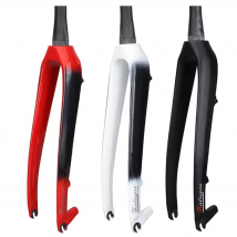 MTB Carbon Fahrradgabel, Downhill, Reisen, starr, Mountainbike, Vorderradgabel, konische Fasern, Rennrad, 1-1/2, 400 g