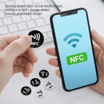 Programmierbarer NFC-Tag NTAG215 13,56 MHz Universal Smart Devices NFC-Chipaufkleber 504 Bytes Personal Automation TagMo PVC-Münzanhänger