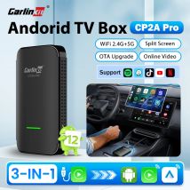 CarlinKit CP2A Pro Ai Box Wireless Adapter CarPlay Android Auto Wireless Smart CarPlay Box Support YouTube Netflix TikTok 5G USB