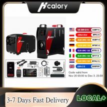 Hcalory Wszystko w jednym Nagrzewnica samochodowa Ogrzewanie 12V 5-8kW Diesel Nagrzewnica powietrza Jednootworowy monitor LCD Podgrzewacz parkowania do samochodu ciężarowego Autobus