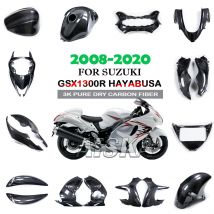 Osłona boczna zbiornika paliwa, panel ramy, owiewka z włókna węglowego do motocykla Suzuki GSX1300R Hayabusa Gen 2 2008-2020 2019 2018
