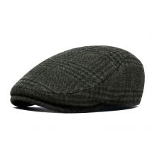 JANGOUL Newsboy Caps Herren Wollmischung Flache Kappe Winter Warme Mütze Fahren Hüte Gastby Ivy Caps für Männer Vintage Britische Baskenmütze