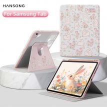 Hülle für Samsung Galaxy Tab S7/S8/S9 11 Zoll für S6 Lite 10,4 S7 FE S8 S9 S10 Plus 12,4 S8 S9 mit Stiftfach Tablet-Abdeckung