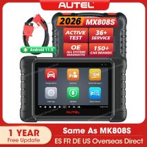 Scanner Autel MaxiCheck MX808S, Strumento Diagnostico Auto OBD2, Lettore Codici con Test Attivi, 36+ Servizi, Versione USA di MK808S/MK808Z