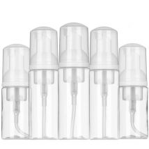 2Pcs 30ml 50ml 60ml 100ml Plastic Foam Pump Bottle Empty Face Eyelashes Cosmetic Bottle Cleaner Soap Dispenser Foam Bottle