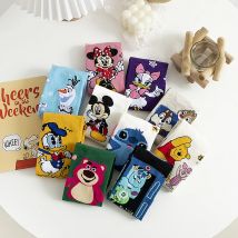 Disney Socken Mid-Tube Socken Donald Mickey Herbst und Winter Cartoon süße Studenten socken für Mädchen Minnie Pooh Stitch Frauen Socken