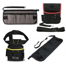 FOSHIO Wasserdichte Taillengürtel-Werkzeugtasche, Autoverpackung, Schaber, Aufbewahrungshalter, Utility-Tasche, verschleißfeste Arbeitstasche aus Oxford/Canvas-Stoff