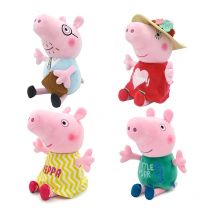 30 cm Peppa Plüsch Schwein Anime Figur George Mumie Schwein Papa schwein Cartoon Anime Stofftiere Puppen Party Dekoration Geschenk für Kinder