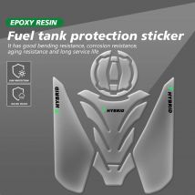 2024 Passend für Kawasaki Ninja 7 Hybrid Z 7Hybrid Motorrad-Tankpad-Schutz Transparenter Fischgräten-Aufkleber 3D-Epoxidharz