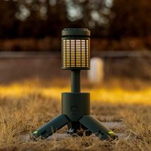 Teleskop-Campingleuchte, 10.000 mAh, tragbare Laternen, LED, Abenteuer, Wandern, Angeln, Zelte, Campingplatz, Ambiente-Lampe mit Magnetstativ