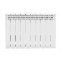 Aluminium-Heizung Weiß 10 Elemente 57 x 80 cm Best