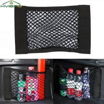 Auto Zurück Hinten Stamm Organizer Net Mesh Sitz Elastische String Magie Aufkleber Universal Lagerung Tasche Tasche Auto Zubehör Setzen Papier