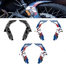 Für BMW F900GS Adventure F900GS ADV GSA 2024-2025 Motorrad 3D Gel Kotflügel Kotflügel Protektoren Aufkleber Lackschutz Aufkleber