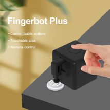 Tuya Zigbee Smart Fingerbot Switch Bot, Control Remoto para Cortinas de Garaje, Robot con Botón BLE, Funciona con Alexa y Google Home Voice Assistant