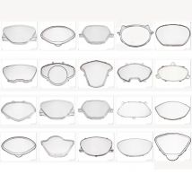 Motorrad Tachometer Tachometer Dashboard Instrument Glas Kunststoff Objektiv Abdeckung Für Roller Moped ATV Motocross