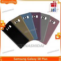 Neue Für Samsung s8 plus Glas Batterie Abdeckung Zurück Tür Telefon Hinten Fall Ersatz Teile Für Samsung s8 plus