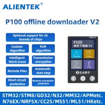 ALIENTEK P100 Offline Downloader V2 Programmierer Downloader STM32 STM8 N76E GD Offline Programmierung FLM Algorithmus Schriftsteller
