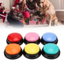 6pcs Dog Record Button Multifunction Portable 30 Seconds Record Talking Buttons for Cats Dogs Pets