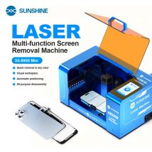 La mini macchina per la rimozione dello schermo laser SUNSHINE SS-890B può rimuovere il vetro posteriore, staffe e altri componenti in diversi colori