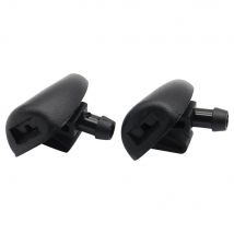 2Pcs Front Windshield Wiper Washer Jet Nozzle For Peugeot 206 206+ 407 6438J2 6438E6 6438AV 6438W2 6438Z1 Glass
