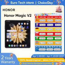 Honor Magic V2 Versione globale Smartphone pieghevole 5G Snapdragon 8 Gen2 LTPO Display OLED 120Hz 50MP Tripla fotocamera Android Mobile