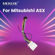 MEKEDE Android Auto Radio Kabelbaum Kabel Adapter 16pin Für Mitsubishi Lancer 2007 + Outlander Pajero ASX