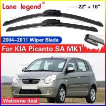 Auto Wischer Front Wischer Klingen Für Kia Picanto SA MK1 2004 - 2011 Windschutzscheibe Windschutz Fenster Pinsel 22 "+ 16"