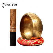 Miwayer Sing Bowl Nepal ręcznie robiona tybetańska misa dźwiękowa Budda Muzyka Joga Miedź Terapia dźwiękiem Artykuły religijne Tybetański śpiew
