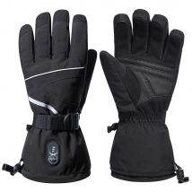 Guanti riscaldati di marca Snow Deer Guanti riscaldati invernali da moto Guanti termici riscaldanti ricaricabili impermeabili caldi per motoslitta