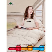Lohascamping Adult Down Sleeping bag Machine washable Ultralight 3 Season Sleeping Bags for home Traveling Camping sleeping bag