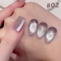 ZH 12ML Neue Pop Pop Vielseitig Kristall Cat Eye Nagellack Beliebte Blase Wasser Cat Eye Gel Nagellack Nail art Nagel Liefert