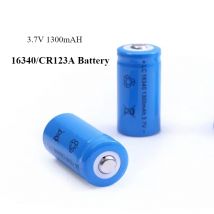 1-20PCS 3,7 V Akkus 1300mAh 16340 CR123A Li-ion und Für LED Taschenlampe Laser stift Für 16340 CR123A Batterie