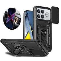 Für Xiaomi Mi Poco F8 Ultra Slide Kamera Objektiv Schutz Rüstung Fall Für Mi Poco F8 Pro Military Grade Stoßstangen Ring Abdeckung