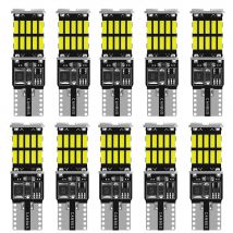 2/10x T10 W5W Canbus Car LED Bulb for BMW Mini Cooper R56 R53 E90 E46 F20 F10 E39 Z4 Interior Dome Trunk Lamp Parking Lights 12V