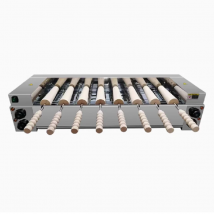 Stainless Steel Electric Bread Roll Cake Oven Machine Chimney Cake Roll Ice Cream Machine Household Commercial