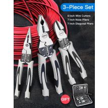 AIRAJ 7/8/9 Zoll Multifunktionszange Kombinationszange Stripper Crimper Cutter Duty Drahtzange Diagonalzange Handwerkzeuge