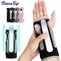 1 Pcs Wrist Brace for Carpal Tunnel, Adjustable Night Wrist Support Brace with Splints, Hand Support for Arthritis, Tendonitis