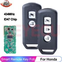 KEYECU Chiave A Distanza Senza Chiave Fob 434MHz ID47 Per Honda K35V3 ADV SH 150 Forza 750 300 125 PCX150 2017 2018 2019 Moto Scooter