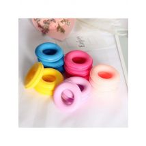 Dollhouse Miniature Items  Mini Solid Color Swimming Ring for Dollhouse Furniture Decoration Accessories Children's gifts