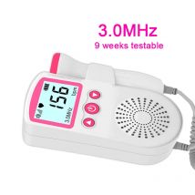 3.0MHz Fetal Doppler Infant Antenatal Heart Rate Monitor Home Sonar Doppler Stethoscope Maternal Home Fetal Monitor