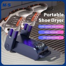 Asciugatrice per piedi UV MSS Asciugatrice per scarpe con timer intelligente Asciugatura rapida Deodorante Sterilizzazione Asciugatrice per scarpe Asciugatrice per calzini multifunzione