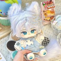 Phainon Spiel Honkai: Star Rail Anime Baumwollkörper Monsterohren mit Skelett Dress Up Plüschkissen Figuren Geschenk 20 cm