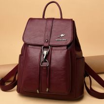 Rucksack, luxuriöser Damen-Rucksack, weiches Leder, Rucksäcke für Mädchen im Teenageralter, weibliche Schul-Umhängetaschen für Frauen, 2025, Mochila Sac