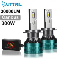 Candus auto led scheinwerfer h4 led h7 led h8 h9 h11 h1 9005 hb3 9006 hb4 auto led lampe csp chip 300w 30000lm 6000k 12v