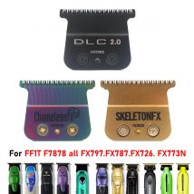 Professionelle Barber Trim Barbershop Original Ersatz Carbon Stahl Messer Kopf DLC Klinge für BAB787 & 707Z JUCAI PRO F7878